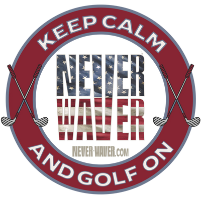 Keep Calm And Golf On is an American-made clothing brand built on grit, pride, and perseverance. Every piece—stitched with bold design and red, white, and blue spirit—honors those who stand tall, stay true, and Never Waver.