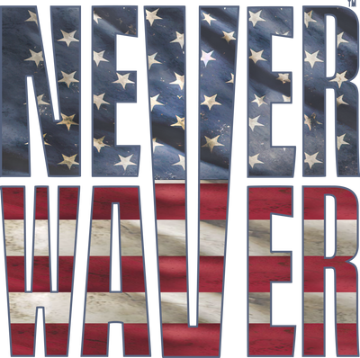 Never Waver Stars on Top is an American-made clothing brand built on grit, pride, and perseverance. Every piece—stitched with bold design
