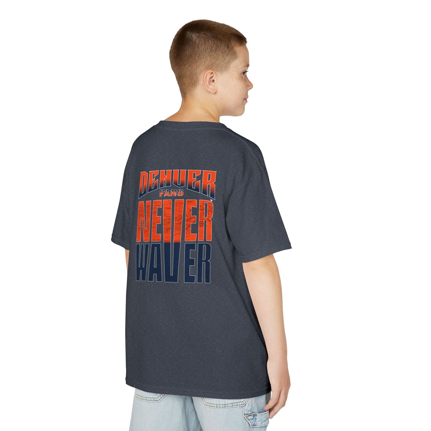 Denver Fans Never Waver Kids Heavy Cotton™ Tee - Never Waver