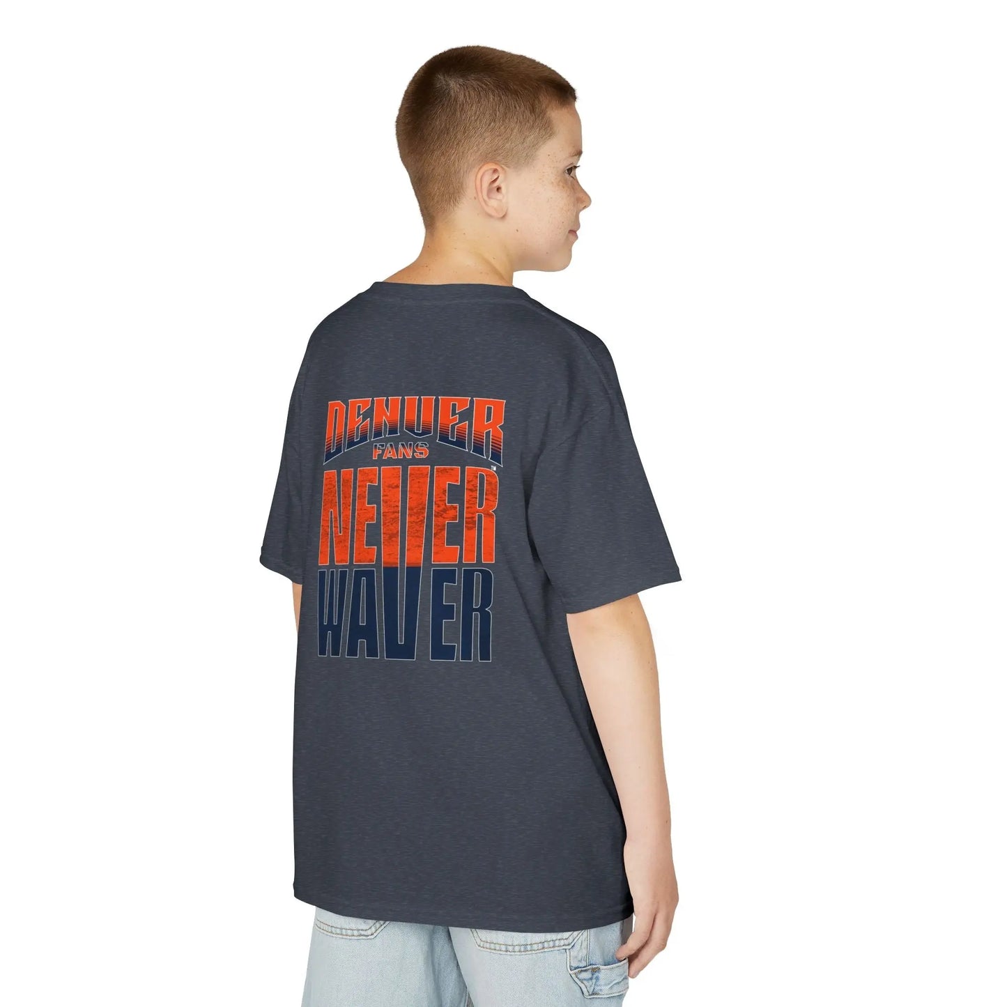 Denver Fans Never Waver Kids Heavy Cotton™ Tee - Never Waver