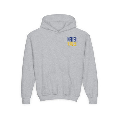 Los Angeles Fans Never Waver Youth Heavy Blend Hooded Sweatshirt - Never Waver