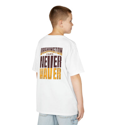 Washington Fans Never Waver Kids Heavy Cotton™ Tee - Never Waver