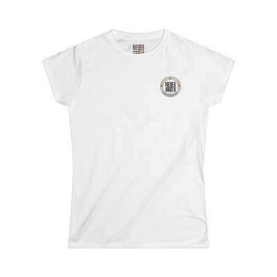 Never Waver Whisky Made me do it? Women's Soft Style Tee - - Never Waver