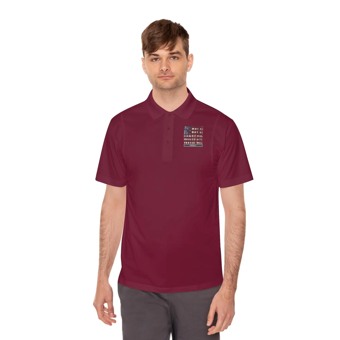Never Waver Men's Sport Polo Shirt - Never Waver