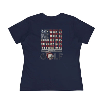 Never Waver Golf Women's Cotton Tee - Never Waver
