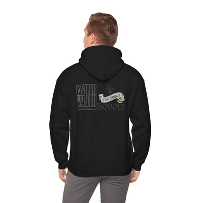 Unisex Heavy Blend™ Hooded Sweatshirt - "Never Waver I'll Bring The Bougie" Inspirational Hoodie - Never Waver
