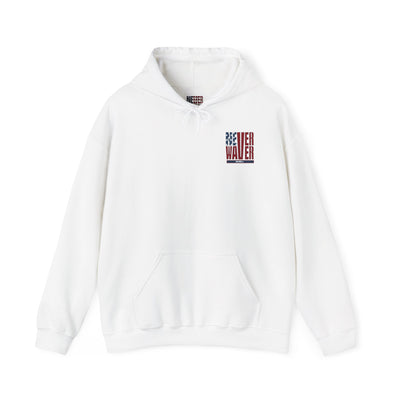 Patriotic Unisex Heavy Blend Hoodie - Never Waver Design - Never Waver