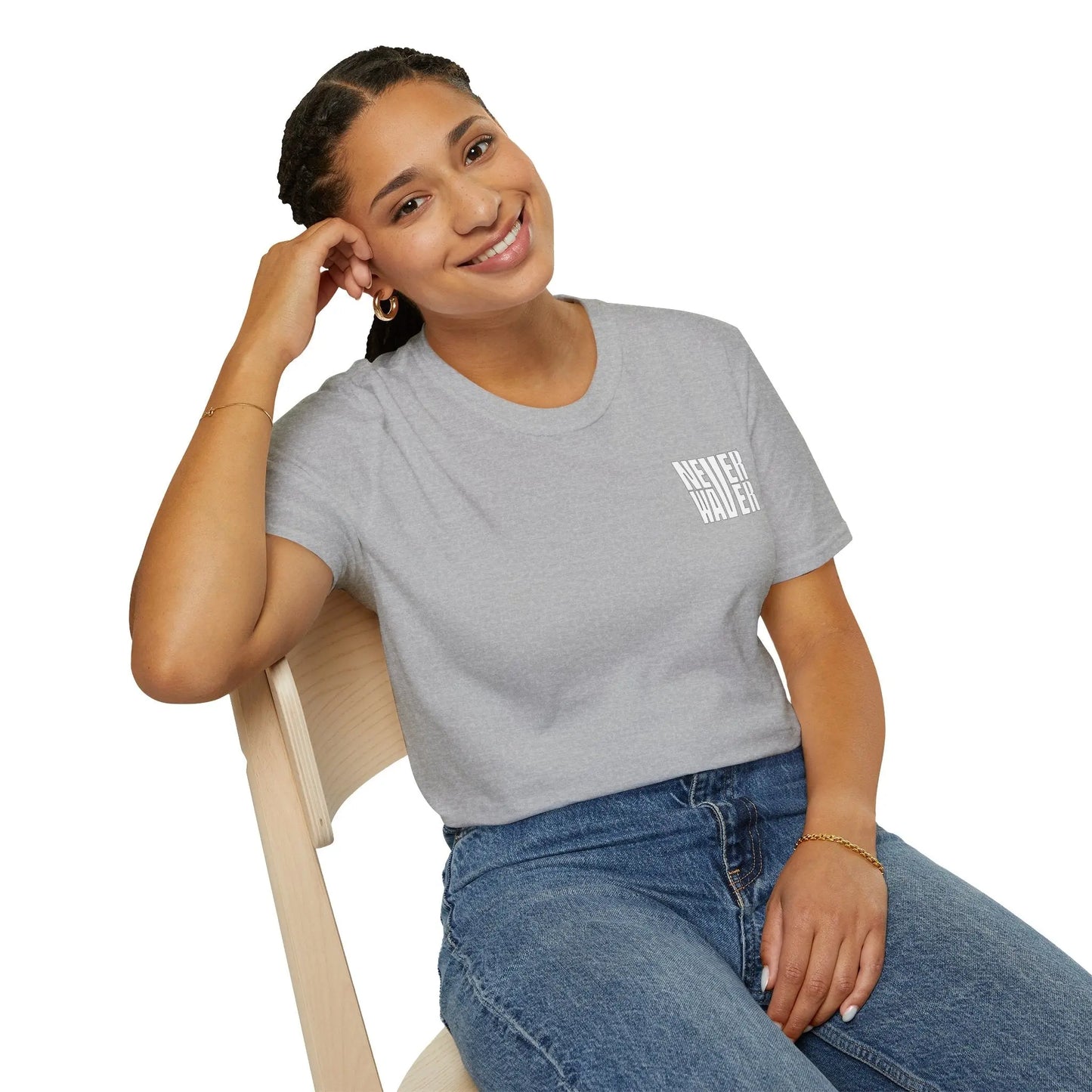 Never Waver Best mom Ever Unisex Softstyle T-Shirt - Never Waver