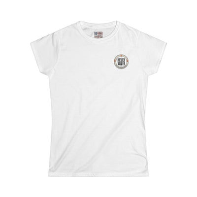 Never Waver Save Water, Drink Whisky Women's Soft Style Tee - - Never Waver
