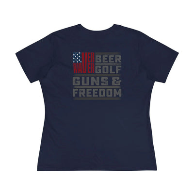 Never Waver Golf Women's Cotton Tee - Never Waver