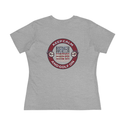 Never Waver Golf Women's Cotton Tee - Never Waver