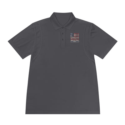 Never Waver Men's Sport Polo Shirt - Never Waver