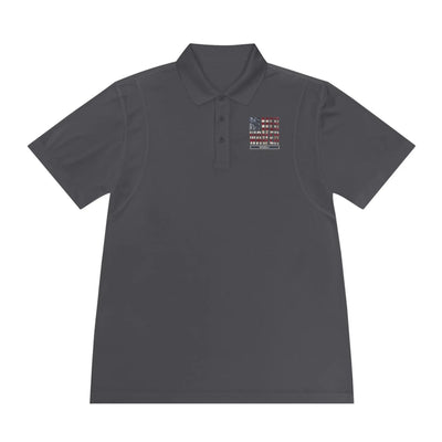 Never Waver Men's Sport Polo Shirt - Never Waver