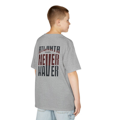 Atlanta Fans Never Waver Kids Heavy Cotton™ Tee