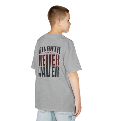 Atlanta Fans Never Waver Kids Heavy Cotton™ Tee