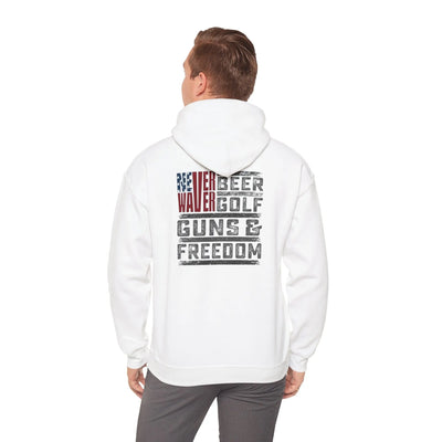 Never Waver Golf Hoodie - Unisex Heavy Blend™ Sweatshirt - Never Waver