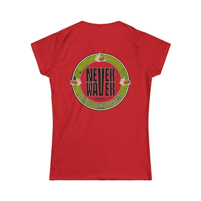 Never Waver Tequila, Tacos, And Friends Women's Soft Style Tee - - Never Waver
