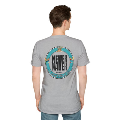 Never Waver Tiki Drinks Made Me Do It? Unisex Soft style T-Shirt - Never Waver
