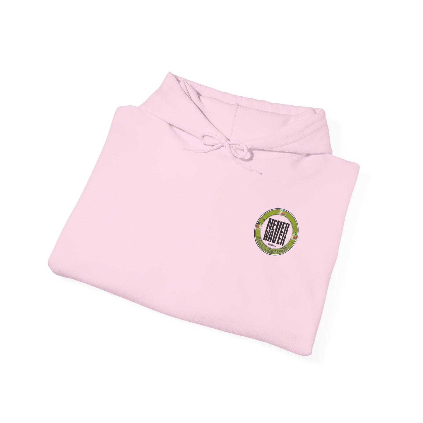 Eco-Friendly Unisex Hoodie: "Never Waver Tequila, Tacos, And Friends" - Never Waver