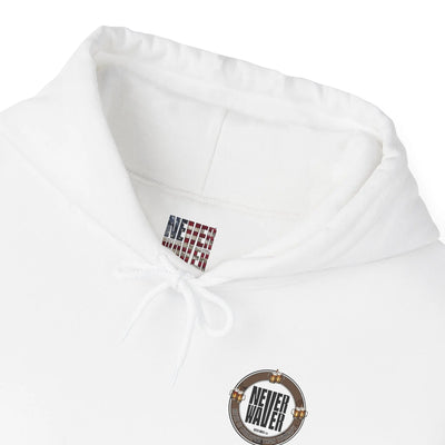 Unisex Heavy Blend™ Hooded Sweatshirt - 'Never Waver Beer Is cheaper Than Therapy' Motivational Hoodie - Never Waver