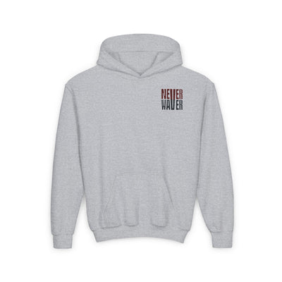 Arizona Fans Never Waver Youth Heavy Blend Hooded Sweatshirt - Never Waver