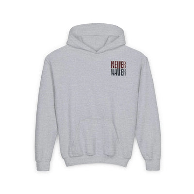 Arizona Fans Never Waver Youth Heavy Blend Hooded Sweatshirt - Never Waver