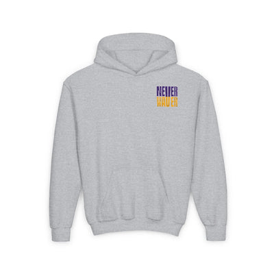Minnesota Fans Never Waver Youth Heavy Blend Hooded Sweatshirt - Never Waver