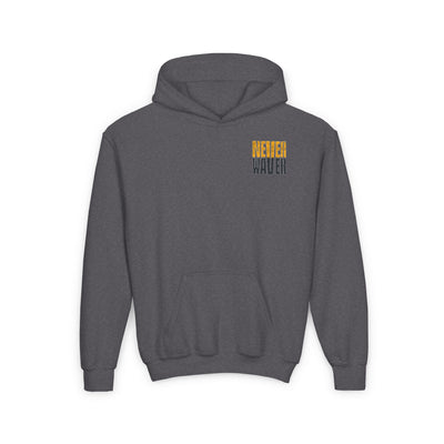 Pittsburgh Fans Never Waver Youth Heavy Blend Hooded Sweatshirt - Never Waver