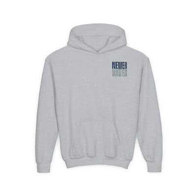Seattle Fans Never Waver Youth Heavy Blend Hooded Sweatshirt - Never Waver
