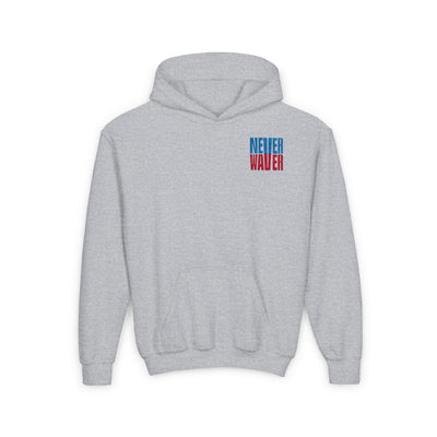 Tennessee Fans Never Waver Youth Heavy Blend Hooded Sweatshirt - Never Waver