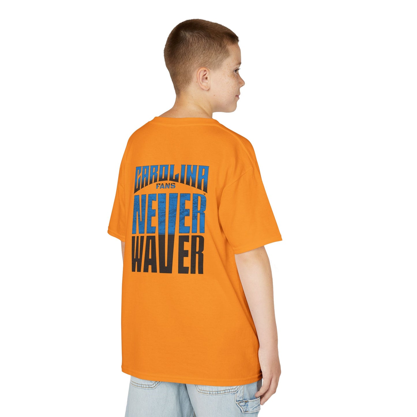 Carolina Fans Never Waver Kids Heavy Cotton™ Tee - Never Waver