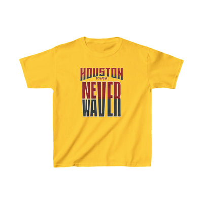Huston Fans Never Waver Kids Heavy Cotton™ Tee - Never Waver