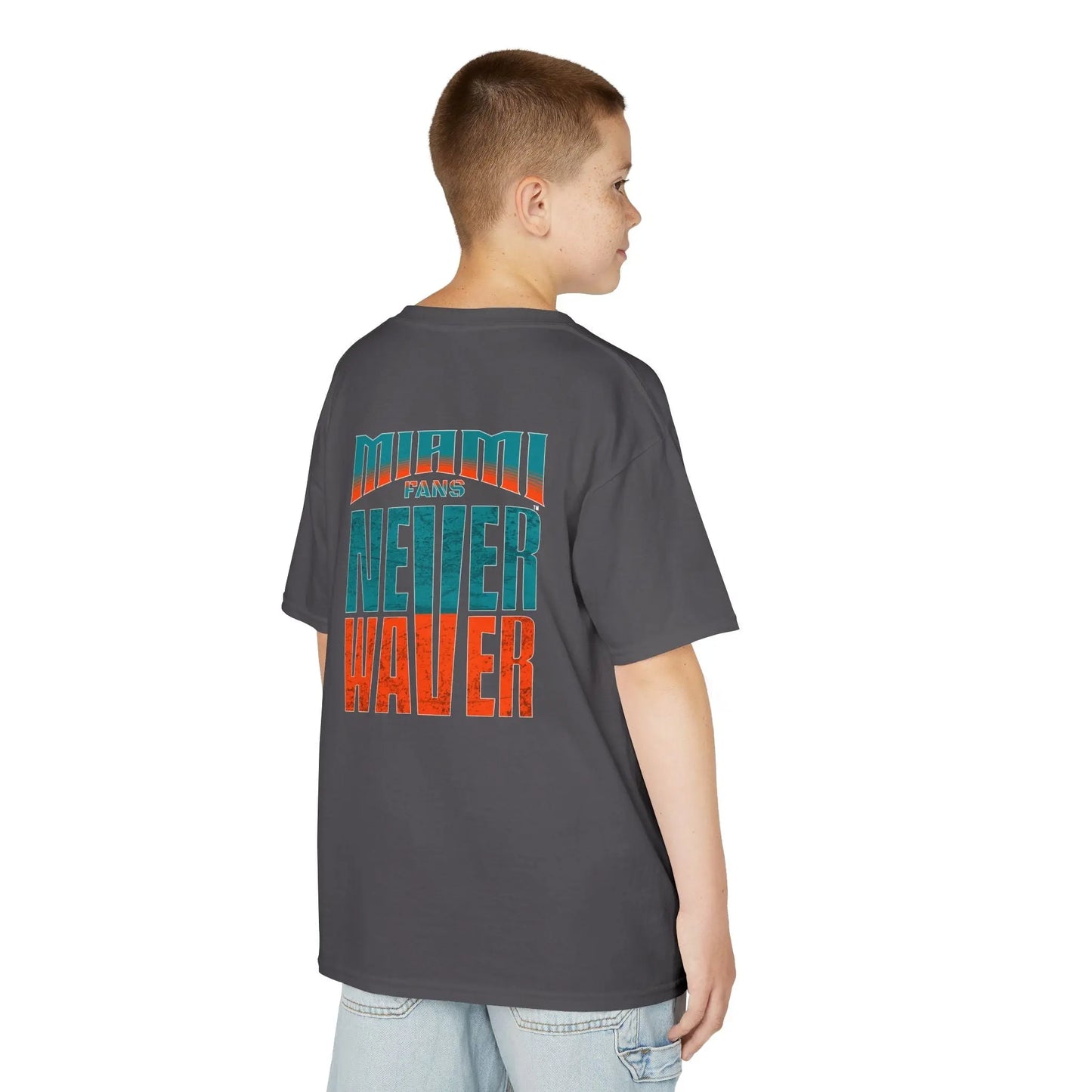 Miami Fans Never Waver Kids Heavy Cotton™ Tee - Never Waver