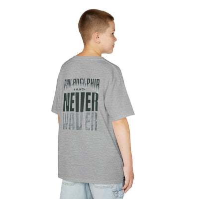 Philadelphia Fans Never Waver Kids Heavy Cotton™ Tee - Never Waver