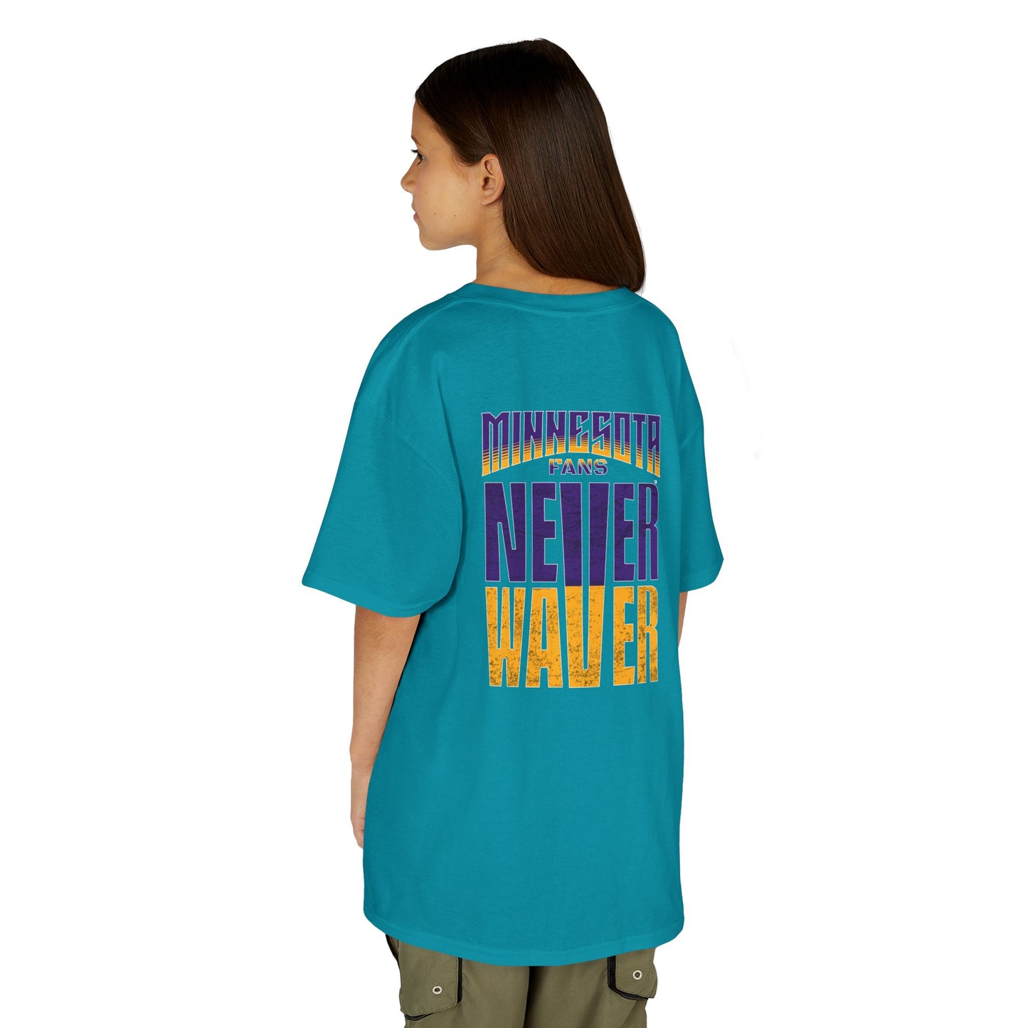 Minnesota Fans Never Waver Kids Heavy Cotton™ Tee - Never Waver