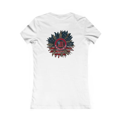 Never Waver Be Red White And a Little Bougie Women's Favorite Tee - Never Waver