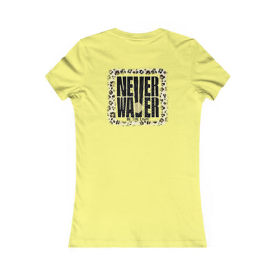 NEVER WAVER Be The Light Women's Favorite Tee - Never Waver