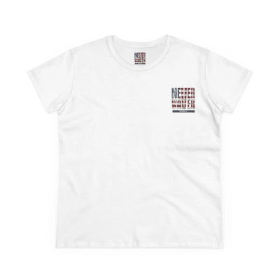 Never Waver Definition Women's Midweight Cotton Tee - Never Waver