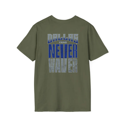 Dallas Fans Never Waver Unisex Softstyle T-Shirt - Never Waver