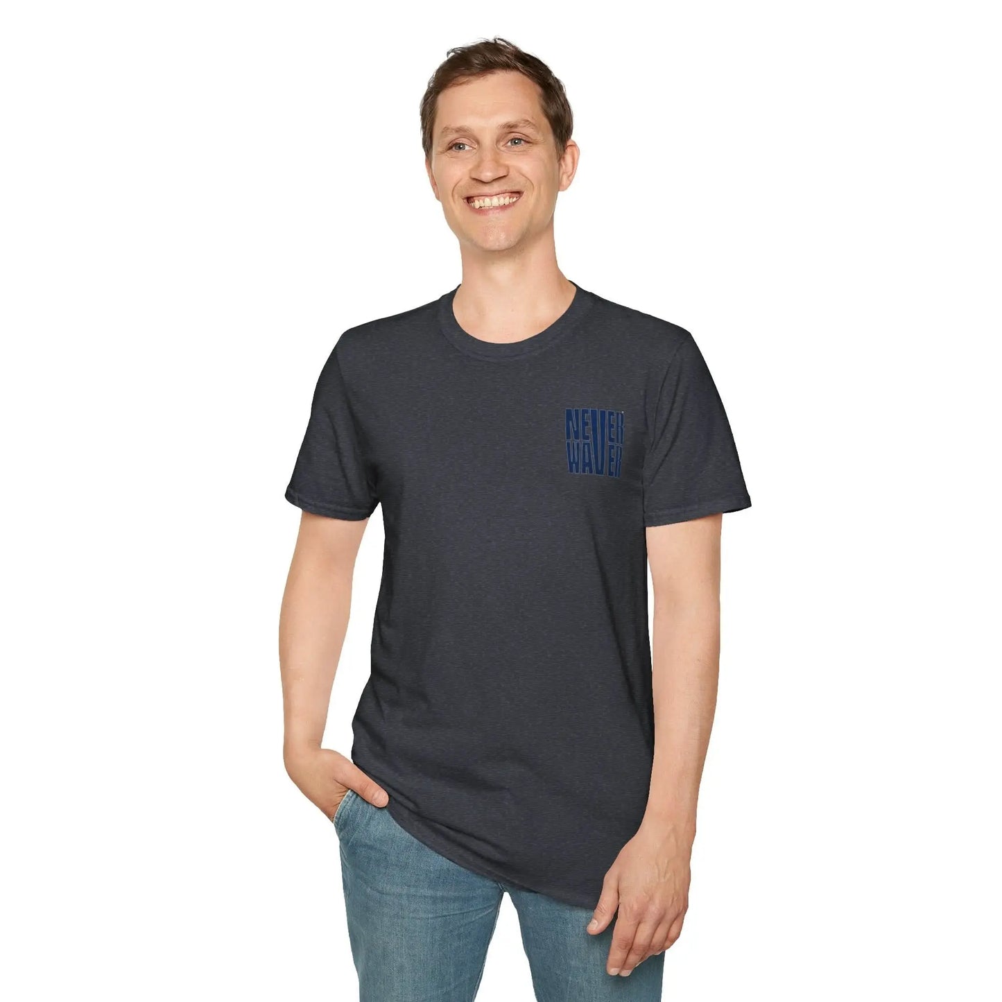 Indianapolis Fans Never Waver Unisex Softstyle T-Shirt - Never Waver
