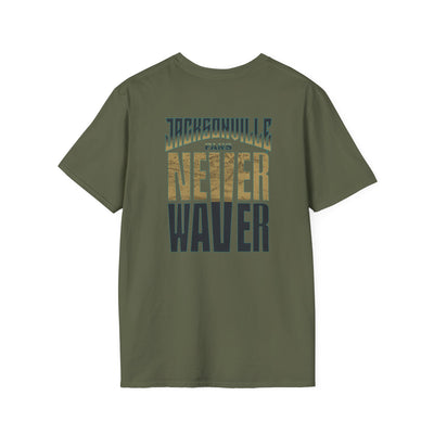 Jacksonville Fans Never Waver Unisex Softstyle T-Shirt - Never Waver