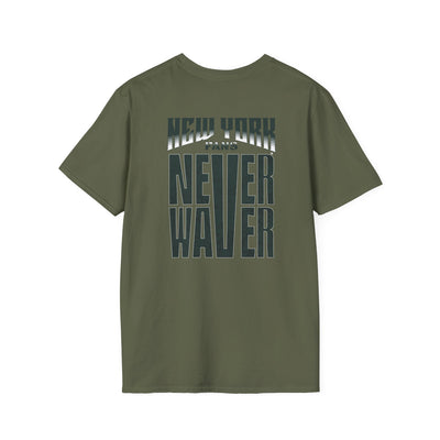 New York Fans Never Waver Unisex Softstyle T-Shirt - Never Waver