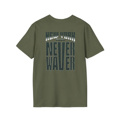 New York Fans Never Waver Unisex Softstyle T-Shirt - Never Waver