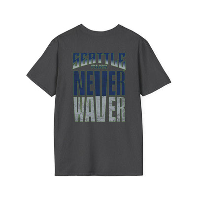 Seattle Fans Never Waver Unisex Softstyle T-Shirt - Never Waver