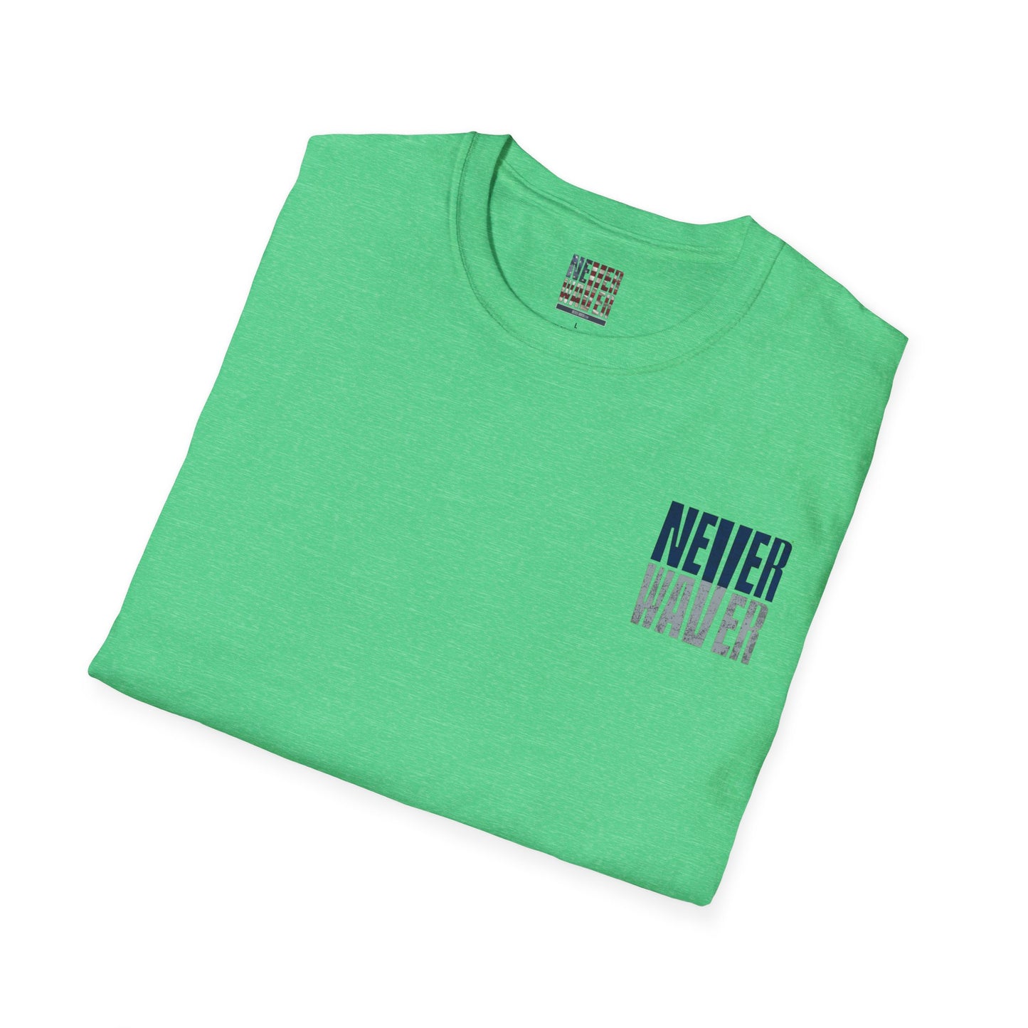 Seattle Fans Never Waver Unisex Softstyle T-Shirt - Never Waver