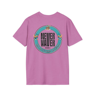 Never Waver Save Water Drink Tiki Drinks Unisex Soft style T-Shirt - Never Waver