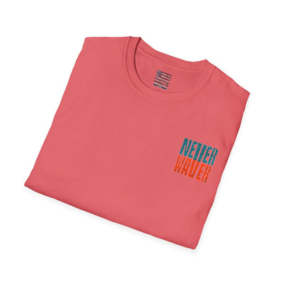 Miami Fans Never Waver Unisex Softstyle T-Shirt - Never Waver