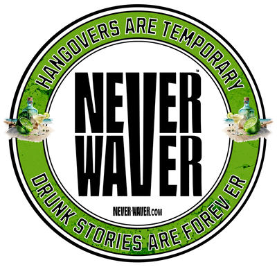 Never Waver Hangovers Are Temporary Drunk Stories Are Forever: funny graphic tees, sarcastic shirts, humorous hoodies, adult humor clothing, Never Waver brand, bold apparel, edgy sayings, funny t-shirts for men and women, attitude clothing