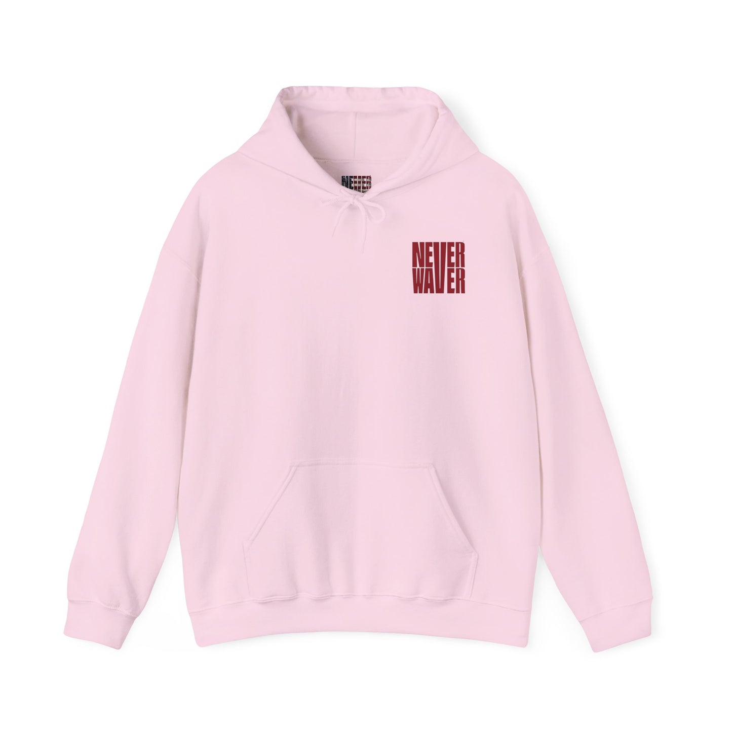 Unisex Heavy Blend™ Hoodie - 'Never Waver Just A Mom Trying Not to Raise A&&holes' - Never Waver