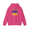 Inspired Unisex Heavy Blend™ Hooded Sweatshirt -Los Angeles Fans NEVER WAVER Graphic - Never Waver